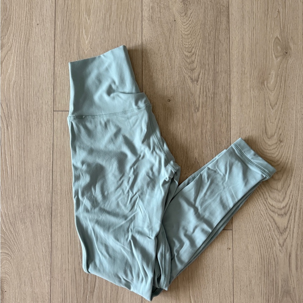 Lululemon Align High Rise 25 inch pant - Hazy Jade - size 4